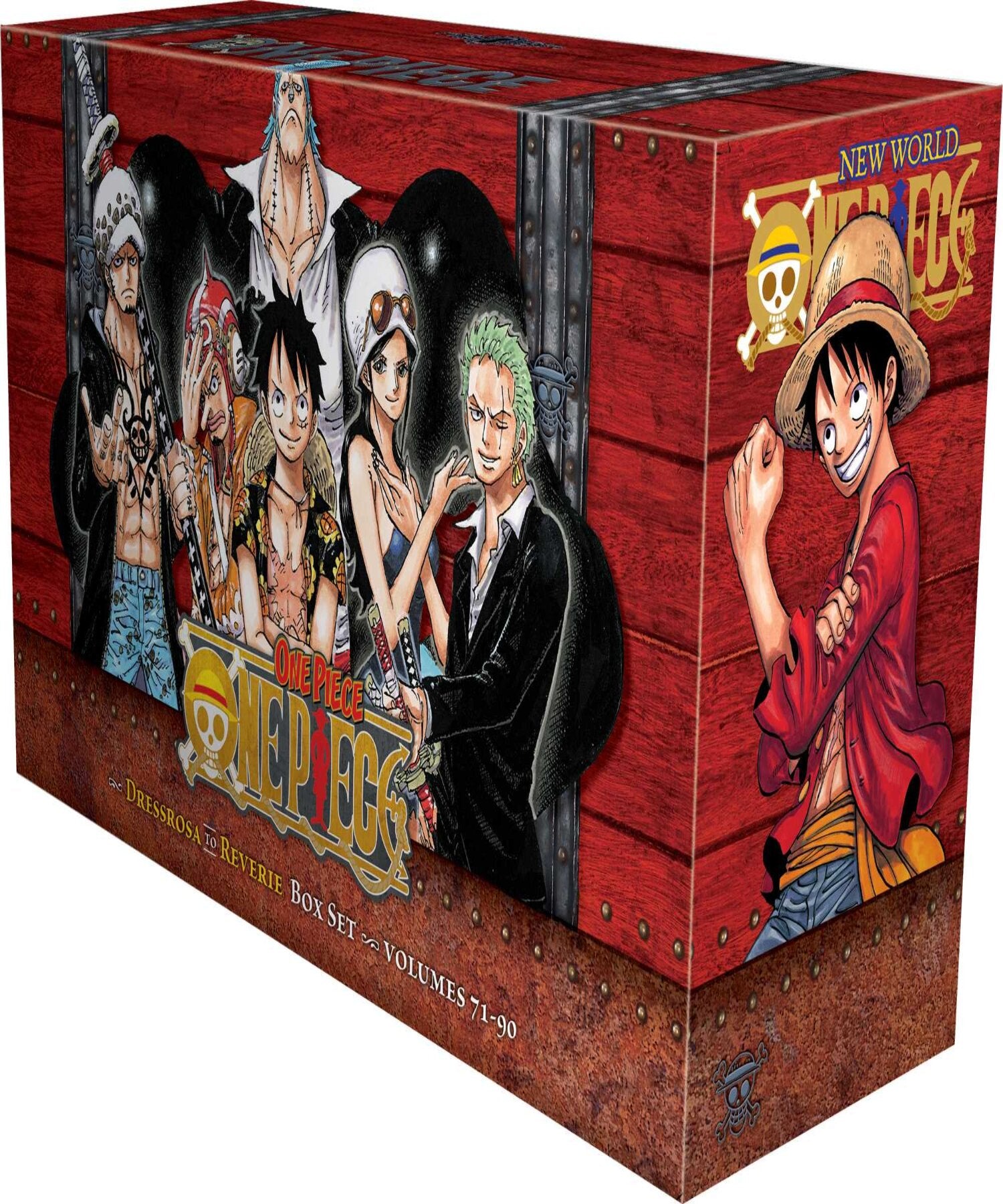 One piece Box Set 4 Volume ( 71 - 90 )