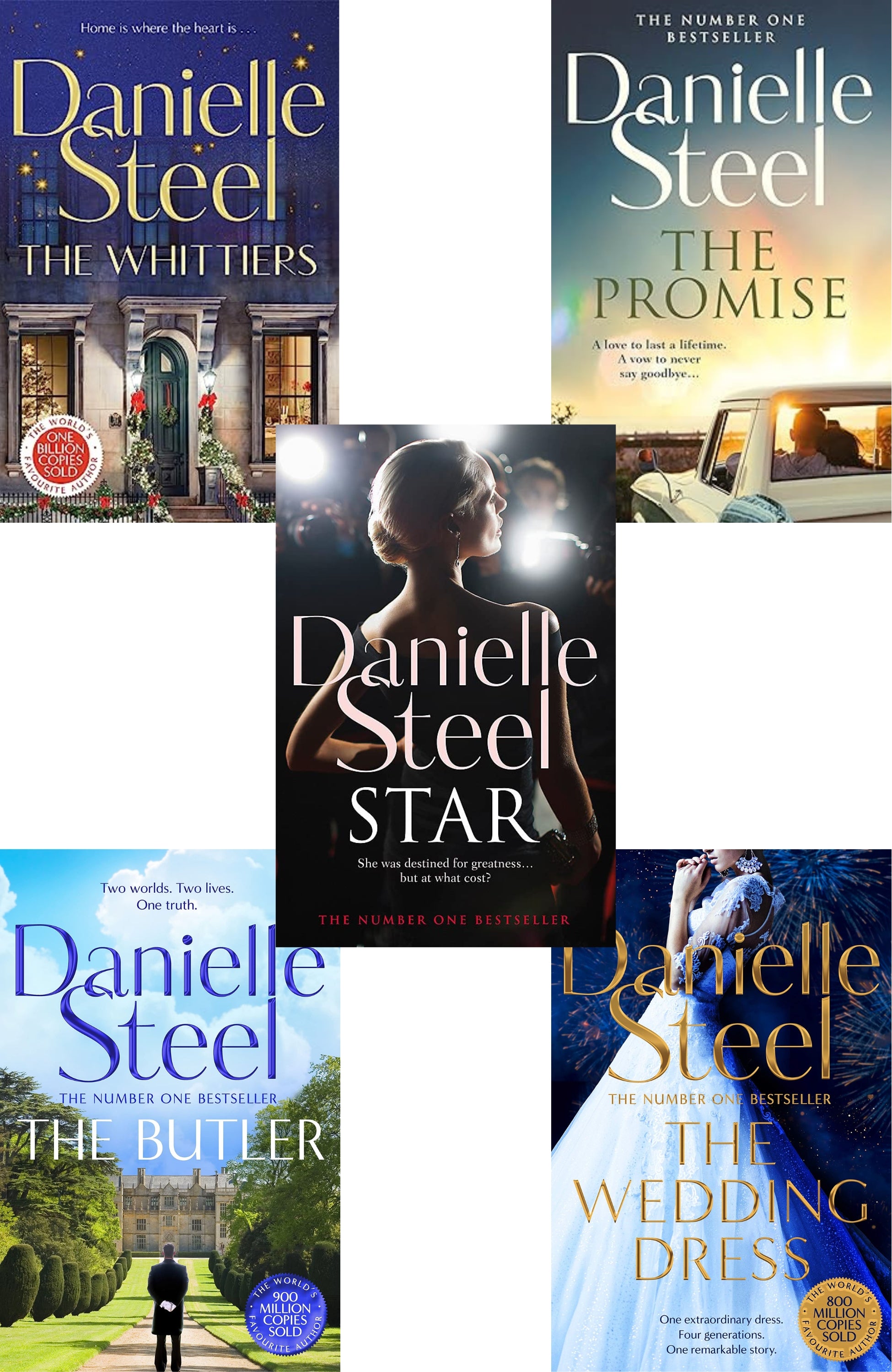 Danielle Steel The Butler ,The Wedding Dress