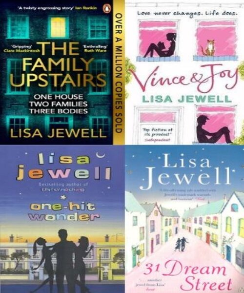 Lisa Jewell Bestseller Book Combo ( The Family Upstairs, Vince and Joy, 31 Dream Street, One-hit Wonder )