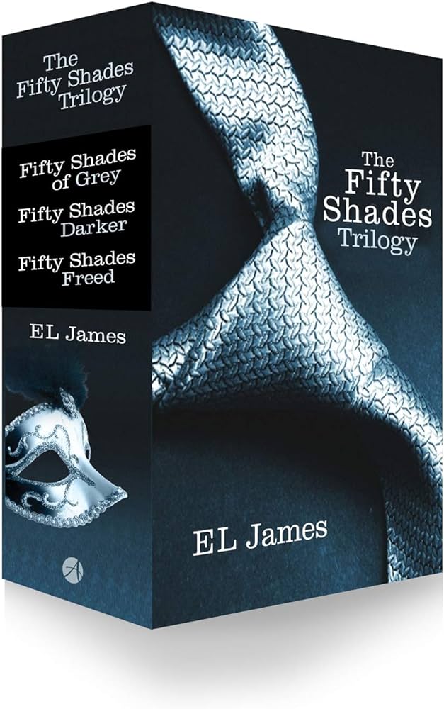 Fifty Shades Trilogy Collection E L James 3 Books Set Pack
