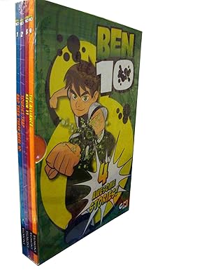 Ben 10, 4-Books Awesome Stories Collection (The Alliance, Kevin 11, Tourist Trap, And then there where 10) (Ben 10)