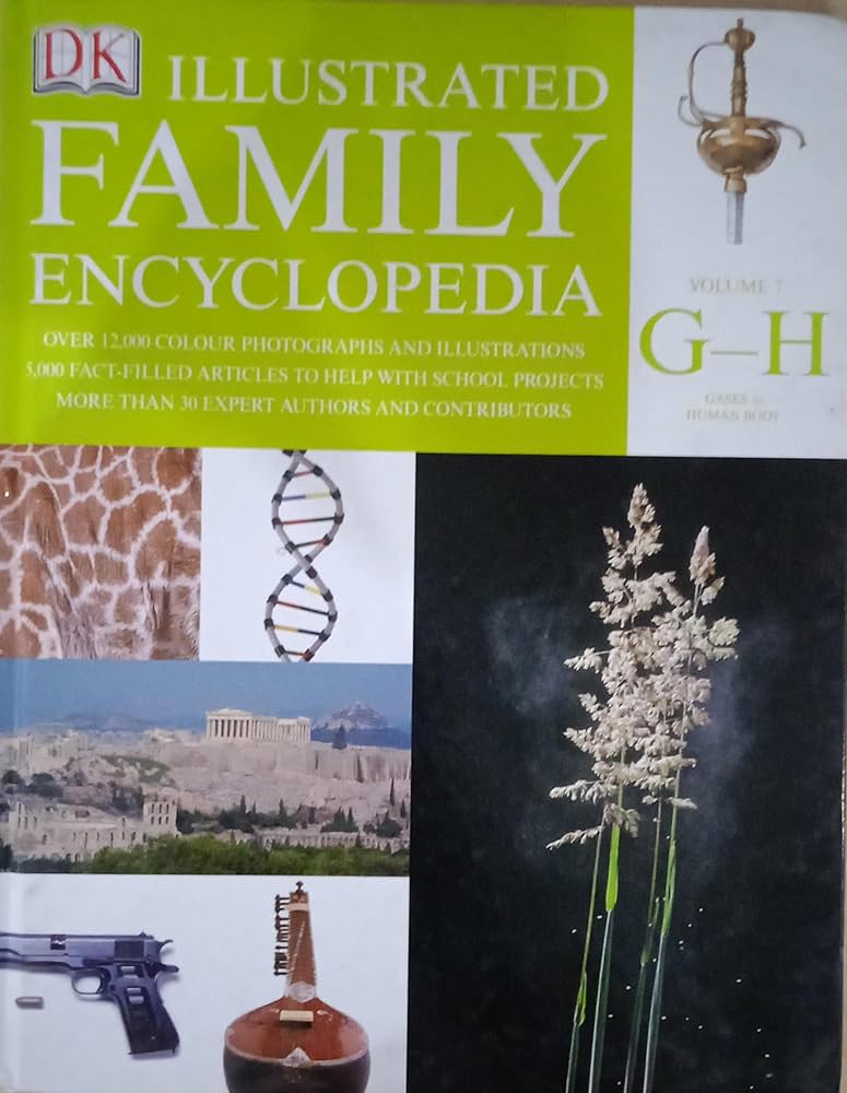 ILLUSTRATED FAMILY ENCYCLOPEDIA - VOL. 7- G-H