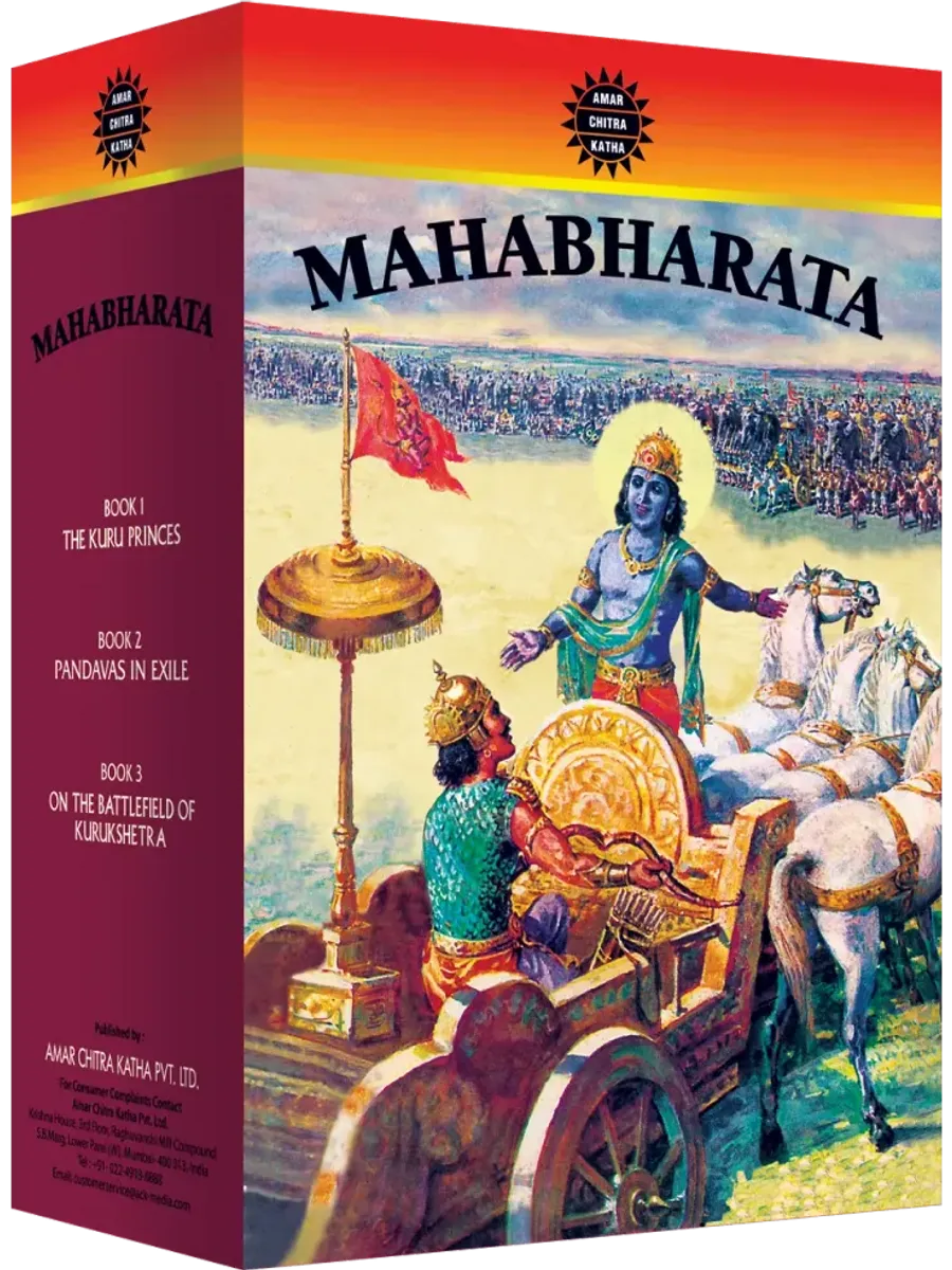 Amar Chitra Katha Mahabharata Vol. 1-3