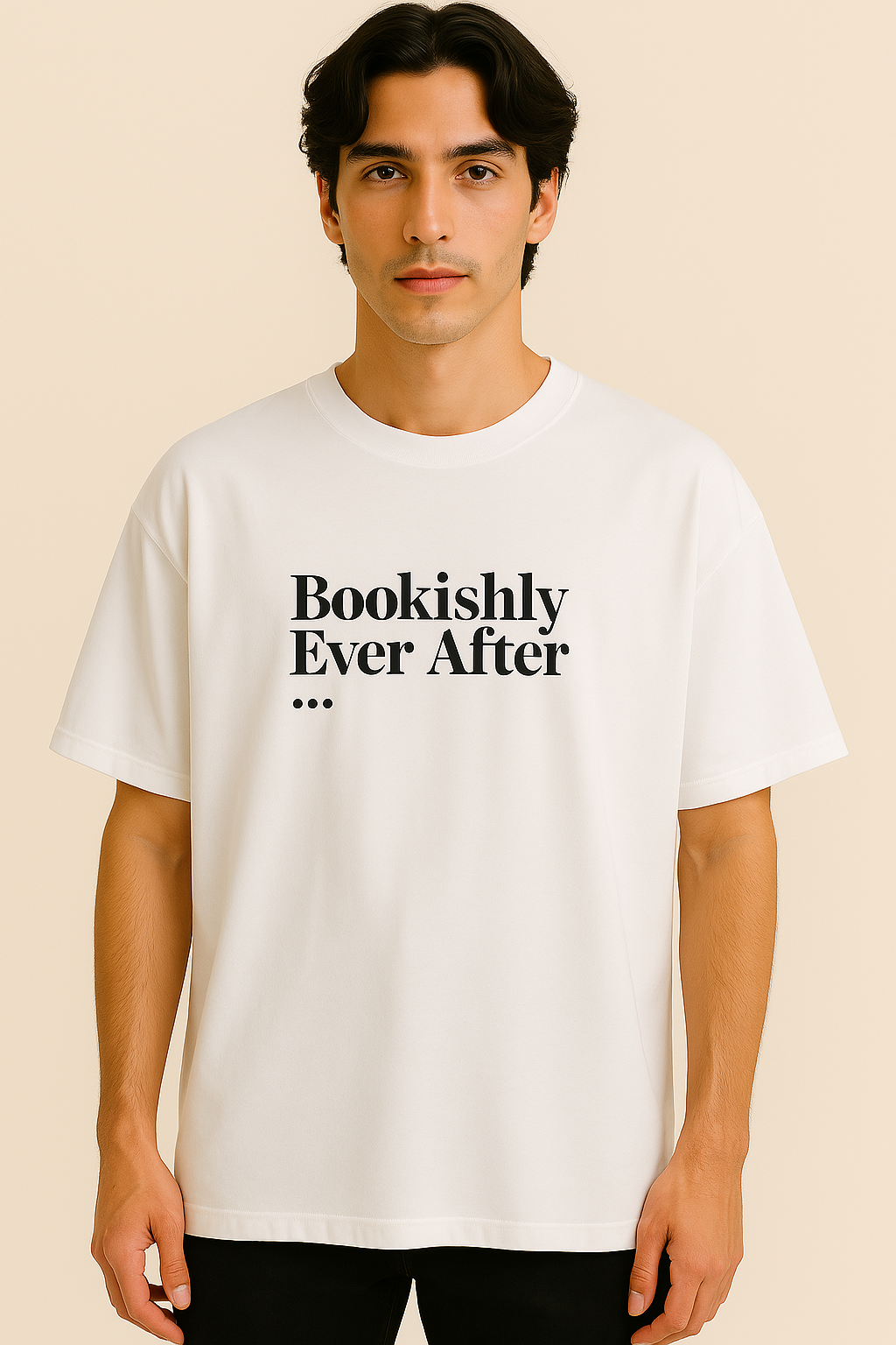 BOOKISHLY EVER AFTER... - Oversized T-Shirt