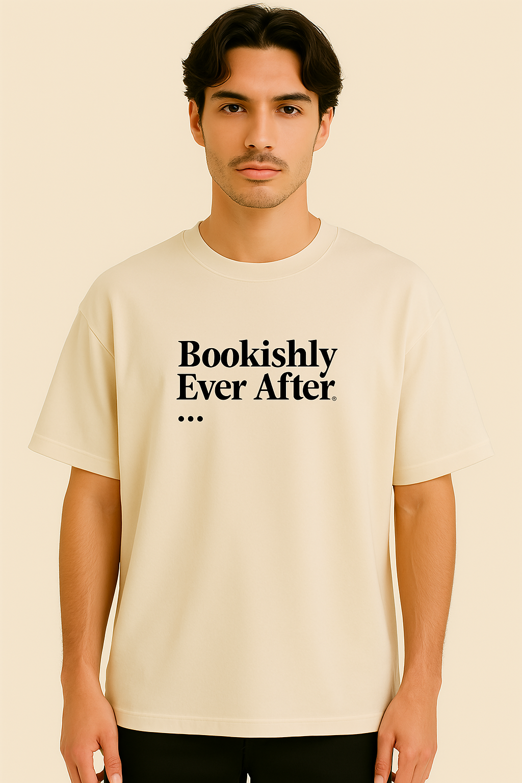 BOOKISHLY EVER AFTER... - Oversized T-Shirt