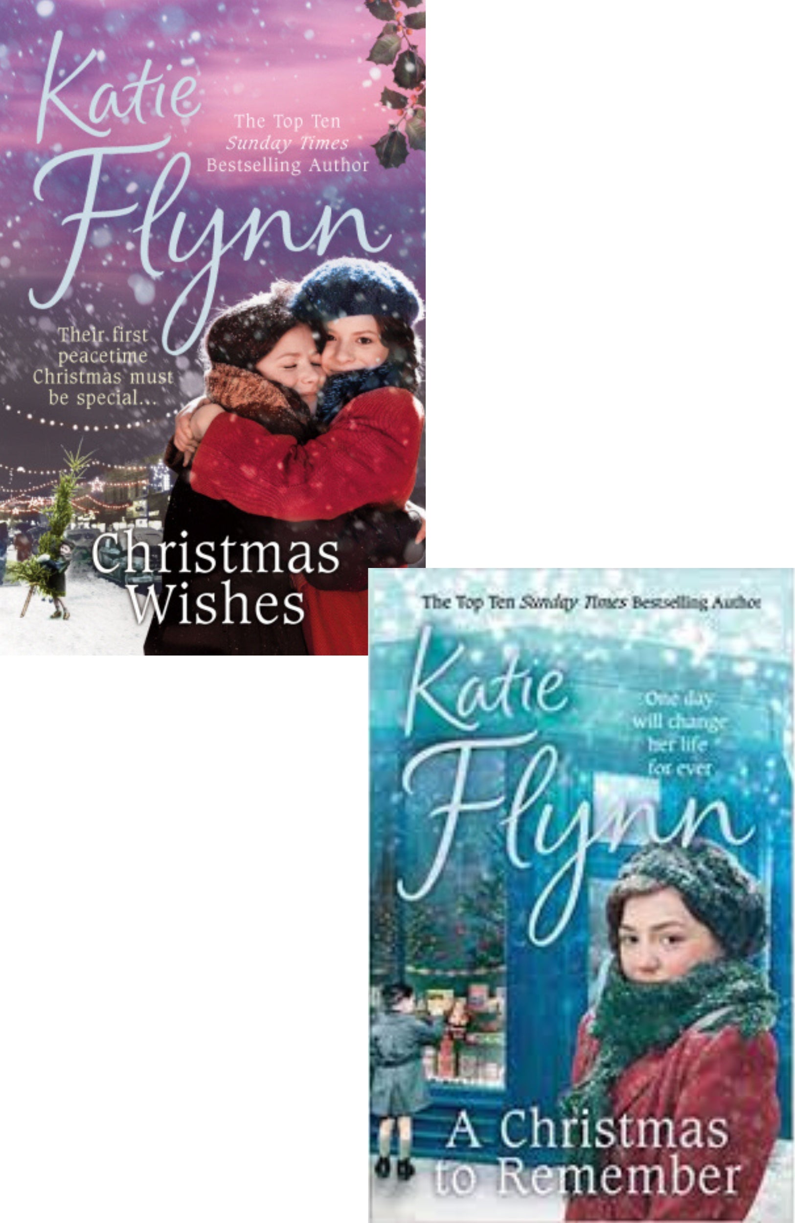 Katie Flynn Bestseller book Combo ( A Christmas to Remember, Christmas Wishes )