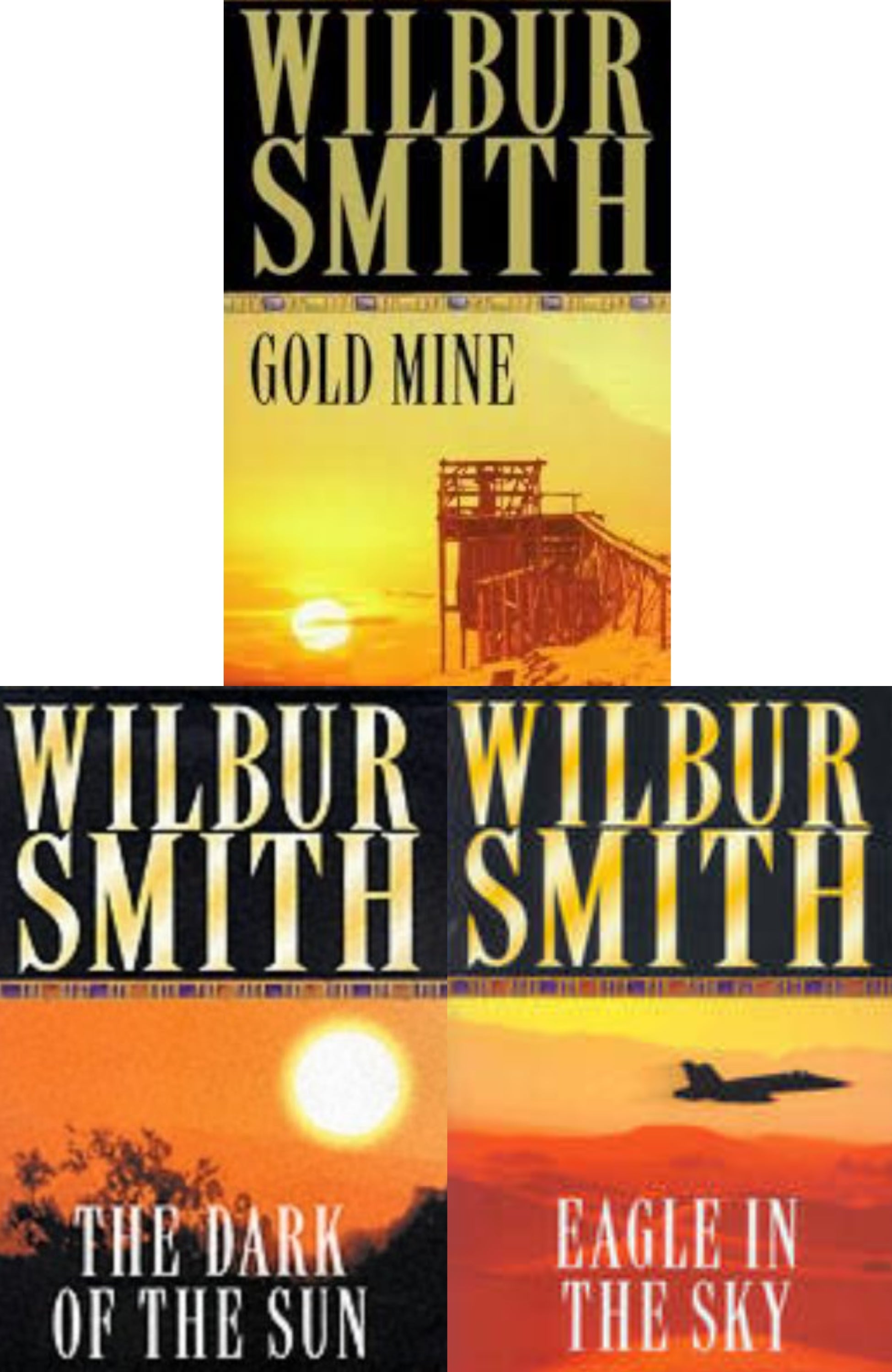 Wilbur Smith X 3 Boxed Set