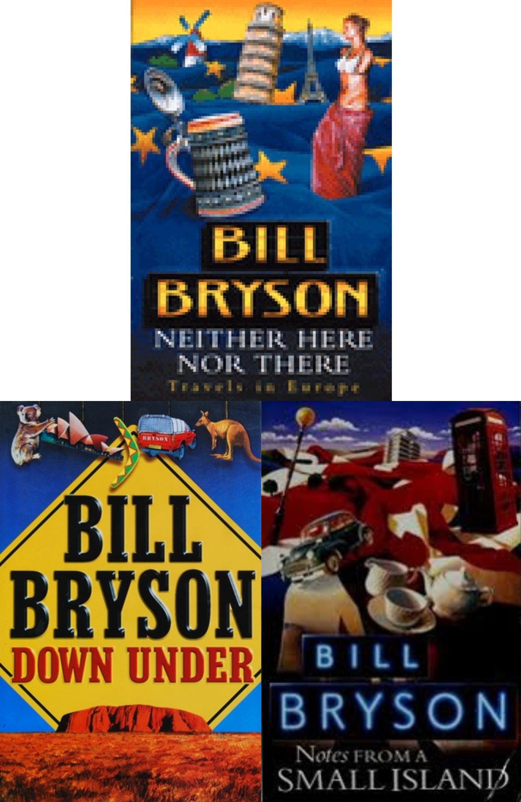 Bill Bryson X3