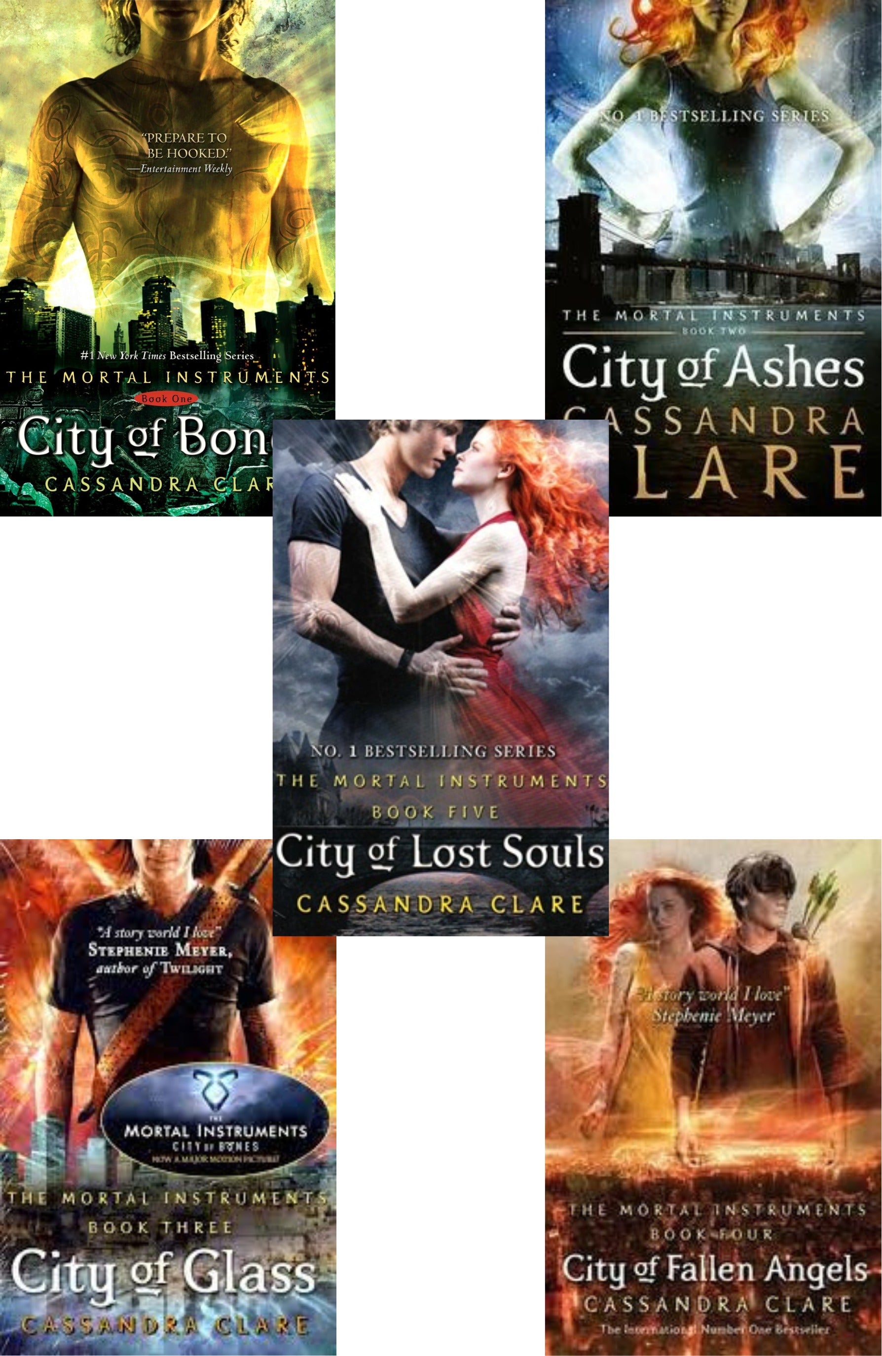 The Mortal Instruments Series By Cassandra Clare