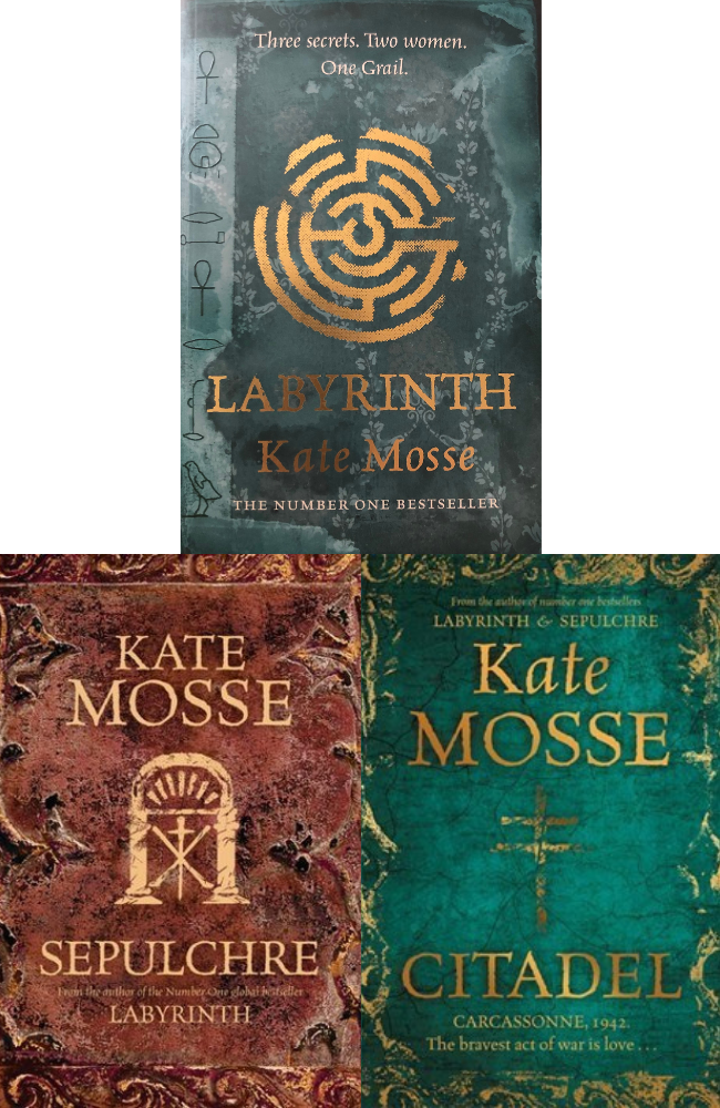 Kate Mosse Trilogy 3 Books Collection Set ( Sepulchre, Citadel, Labyrinth)