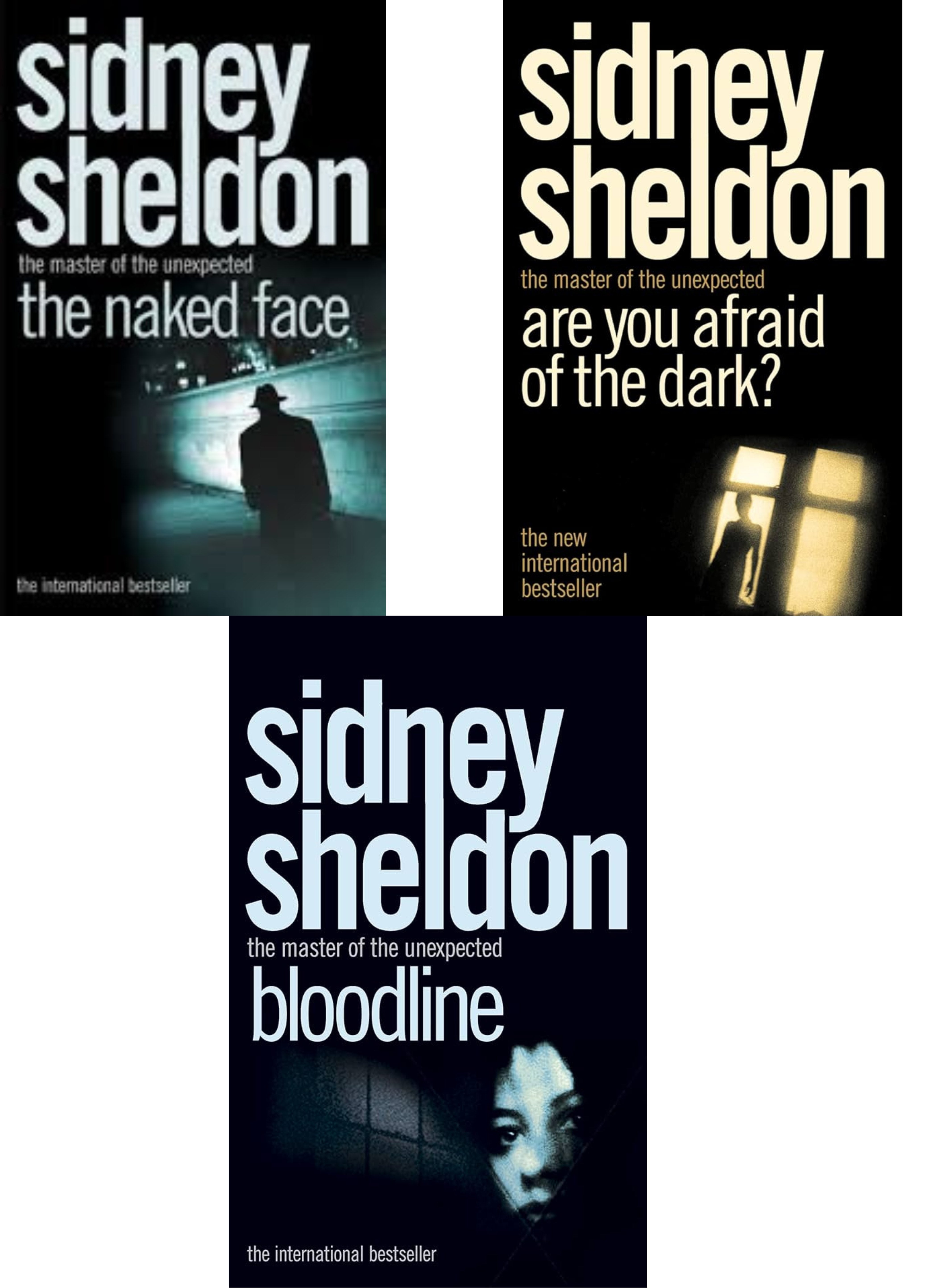 Sidney Sheldon Box Set: Naked Face / Bloodline / Are You Afraid of the Dark