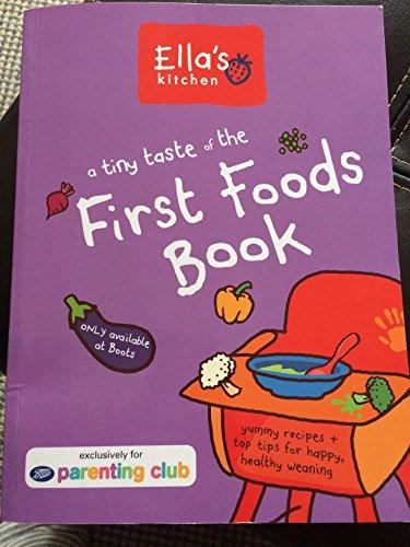 A tiny taste of the First Foods Book