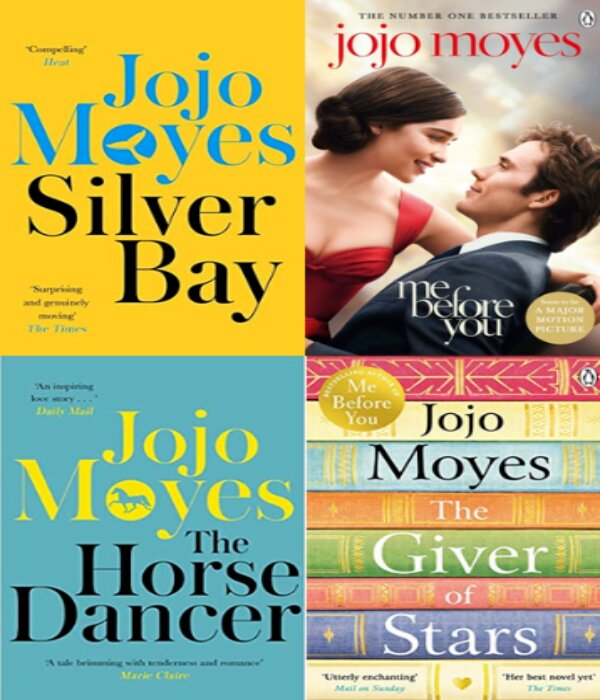 JoJo Moyes Bestseller Book Combo ( Silver Boy, The Giver Of Stars, Me Before You, The Horse Dancer )